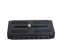 RASTKY compatible with ZHIYUN Stabilizers, Including Crane 2, 3 and S, 2, 3 Models, for Gimbal Stabilizer Tripod Monopod Plate 120mm, Aluminum Alloy Camera Mounting Plate with