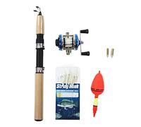 RASTKY Complete Ice Fishing Tool Kit Professional with Float and Jigs Ideal Choice for Fishing Enthusiasts for Beginners Especially in Winter