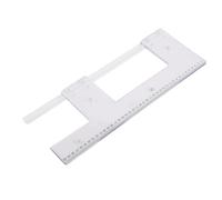 RASTKY Concealed Handle Slotting Template Efficient PC Material U Shaped Groove Position for Furniture, Professional Design for Modern Homes