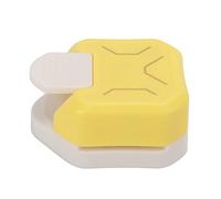 RASTKY Corner Cutter Mini Portable Yellow Cardboard Straight Angle Punch Cards for DIY Hand Made Materials ABS 2.8 X 2.4 X 1.3in
