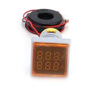 RASTKY Current Signal Indicator Universal Durable Lamp Light for Identification of Working Status 60~500V AC AD16-22FVA for Electricians (Yellow)