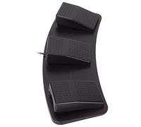 RASTKY Customizable USB Triple Foot Switch Pedal for Gaming, Transcription - Wide Pedals for Comfort - Plug and Play (#2)
