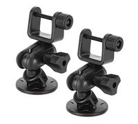 RASTKY Dash Camera Mount Bracket Universal 360 Degree Adjustable for Car DVR Suction Cup, 2pcs Mini Sucker Lightweight Portable (U-shaped head)