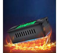 RASTKY DC Digital Voltmeter Ammeter for Accurate Measurement with Data Storage Function for Convenient Use in Dark Environments Material ABS Color Green Quantity 1 X Electric Meter 2 X Test Lines