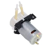 RASTKY DC Peristaltic Liquid Pump Mini Dosing Pump, Easy to Disassemble, Variable Direction for Biochemical Analysis, 0-40℃ Working Environment