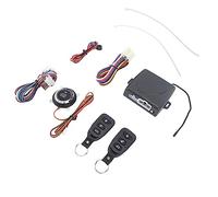 RASTKY DC12V Keyless Entry Car Alarm System with Remote Engine Starter and Anti Theft Protection for Vehicle Security (#1)