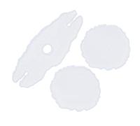 RASTKY Decorative Wine Rack Coaster Silicone Molds Smooth Mirror Finish DIY Crafts Kit for Loved Ones 3Pcs Set