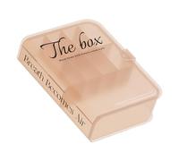 RASTKY Desktop Organizer Box Practical Data Cable Storage Case Plastic Book Design for Home Organization and Decor Size 9.84 X 7.09 X 2.56in (Pink)