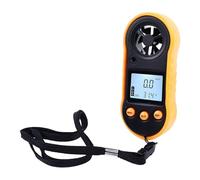 RASTKY Digital LCD Handheld Wind Speed Meter for Outdoor Use, 6 Vane/Wing Anemometer for Air Outlet, LCD Screen Anemometer for Camping