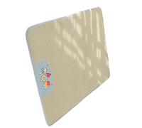 RASTKY Dog Cat Cooling Mat Breathable Prevent Slip Rattan Mat Comfortable Wide Dog Cat Cooler Pad Perfect for Traveling Shade (S)