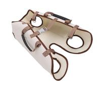 RASTKY Dog Lift Harness with Leash Adjustable Shoulder Straps, Breathable Sling Carrier Lightweight Portable for Walking Traveling, Suitable for Small Cats Dogs Oxford Cloth (L)