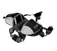 RASTKY Dog Saddle Bag Backpack - Dog Saddle Bag Hound Travel Backpack with Side Pockets Small Medium Large - Lightweight Pack Hiking Gear (L)