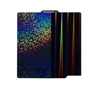 RASTKY Double-Sides Spring Steel Build Plate H1H Light Beam + H1H 257x257mm Printing Surface Holographic Patterns Suitable for X1E/ Build Plate Owners (2)