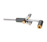 RASTKY Dual-Purpose Scriber Tool Easy to Use Draw Circle Scribe Tool for Woodworkers Aluminum Alloy + Stainless Steel 13cm Measuring Range