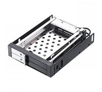 RASTKY Dual Slot Hard Disk Enclosure with Safety Lock, Tool-Free Installation, LED Indicator, Ideal for PC Case Upgrade, Metal Frame, Interface, Compact Size - 2.5 Inch HDD/SSD Case