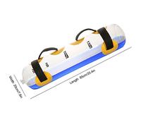 RASTKY Dumbbell Training Equipment Bag Adjustable Weight Bearing Soft Inflatable Water Bag for Fitness Sandbag 85x20cm