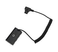 RASTKY Dummy Battery Coupler Charger Kit, PU Material, Good Power Supply For Equipment, Fit For Fill Light And Monitor