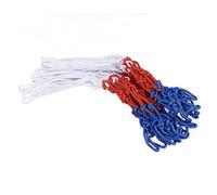 RASTKY Durable Anti Whip Basketball Net Replacement All Weather Medium Size Easy To Install for School Polyester (3 Colors)