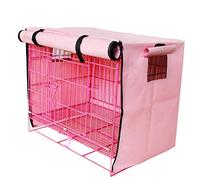RASTKY Durable Breathable Pet Cat Rabbit Dog Crate Cover XL Size Keep Warm and Windproof for All Seasons (Pink #20)