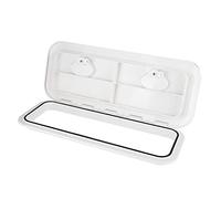 RASTKY Durable Double Handle Inspection Cover for Marine Deck Access - Resistant ABS Lid for Boats, Yachts, and Marine Use - Model RE-243-607 Keywords Deck Access,