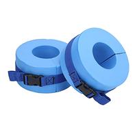 RASTKY Durable EVA Swim Exercise Cuffs with Quick Release Buckle, Swimming Weights for Water Aerobics, 2pcs Water Aerobics Float Sleeves for Ankles Arms Belts, Perfect Tool for Learning to Swim