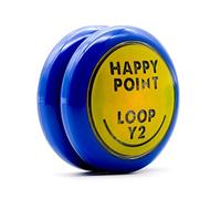 RASTKY Durable Lightweight Yo-yo Ball Smooth Spins for Kids Beginners Orange Green Yellow Great Gift Made From PC Plastic (Blue)