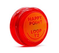 RASTKY Durable Lightweight Yo-yo Ball Smooth Spins for Kids Beginners Orange Green Yellow Great Gift Made From PC Plastic (Red)