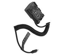 RASTKY E6 Full Dummy Battery Coupler Power Adapter 5D4 6D2 7D Cameras, Stable Power Supply And Extended Battery Life