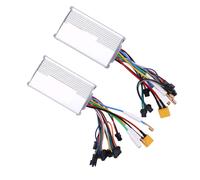 RASTKY Electric Bike Scooter Dual Drive Motor Controller, 48V 25A 1200W Front Rear Controller Kit, Stable and Durable, Easy Installation, Aluminum Alloy + PCB