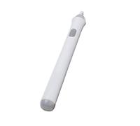 RASTKY Electric Eraser Kit Strong Erasing Capacity for Detail Battery Operated Eraser Stationery Supplies for Artists Drawing Sketching Drafting (White)