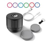 RASTKY Electric Powerful Mason Jar Vacuum Sealer Kit with LED Display Easy Operation for Food Storage and Fermentation, Cordless Rechargeable Sealer for Kitchen Gadget Enthusiasts (Auto type)