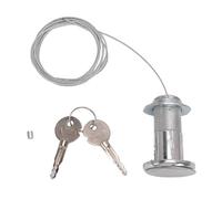 RASTKY Emergency Garage Door Lock,Garage Door Lock Kit with 2 Keys, Universal Keyed Disconnect System for Roller Shutter Warehouse