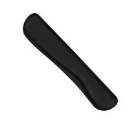 RASTKY Ergonomic Design Memory Foam Wrist Rest for Office Gaming Computer Black/Green/Rose Red Ideal for Long Hours of Typing 17.32 * 3.35in (Black)