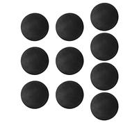 RASTKY EVA Foam Balls for Indoor and Outdoor Training, Soft Foam Practice Balls for Safe Swing Practice, 10pcs (Black)