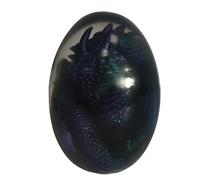 RASTKY Exquisite Crystal Dragon Egg Ornament Strong Resin Dragon Egg Ornament for Bedroom Courtyard, Vivid for Mother Day Easter, 8x6x6cm Blue Green Yellow Red (RASTKY9uvnwpeo4c-4)