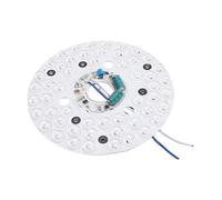 RASTKY Fan Light Round LED Panel Energy Saving with 3 Color Temperature for Ceiling Light, Easy Installation for Home and Office, PC Material 1 X Fan Replacement Panel
