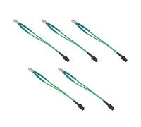 RASTKY Fast Heating 350℃ 6 X 15mm Heater V2.4 V0.1 3D Printer 24V, Easy Installation for V6 PT100 Dragon Hotend, 5Pcs (65W)