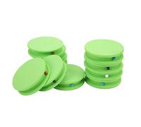 RASTKY Fishing Line Foam Spools Storage Winding 10pcs Fishing Foam Spools Multipurpose EVA Winding Board Line Accessories (Green)