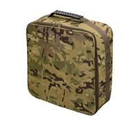 RASTKY Fishing Reel Bag Adjustable Double Zippers Tackle Organizer for Fishing Enthusiasts Polyester Large Capacity Carry Bag with Dividers for All-Day Use (#1)