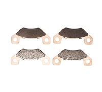 RASTKY Fit for John Deere HPX Gator Brake Pad Set AM141182 Ceramic Metal 4pcs High Strength Kit for OEM Replacement