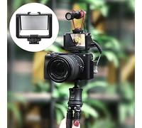 RASTKY Flip Screen Compact Portable Selfie Bracket for Vlog on Mirrorless Cameras for/Fuji//, ABS Material 1.77x2.44x2.83", Cold Shoe Mount