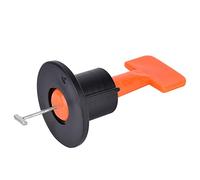 RASTKY Flooring Tile Leveler with Special Wrench, 50Pcs Building Supplies for Smooth and Even Tile Surfaces, Ideal for 2-6mm Spaces