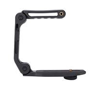 RASTKY Foldable U Grip Camera Handle, Handheld Stabilizer with Protective Pad, Universal Screw Holes for DSLR Digital Video Camera, Compact and Portable Design with Wrench for ORDRO
