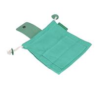 RASTKY Foraging Pouch Leather Foraging Bag Cloth Belt Buckle Design Portable Belt Fruit Picking Pouch Camping Waxed