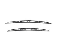 RASTKY Front Wiper Blades Set, 21 Inch and 24 Inch 2 Pieces, U Type Interface Mount Compatible with 12V 24V Vehicle Wiper Arm Replacement Assembly