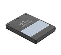 RASTKY Game FMCB V1.953 Memory Card 8/16/32/64MB Free MCboot Card, Material, All Consoles Compatible, Black, Convenient to Use (64MB)