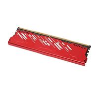 RASTKY Gaming RAM Durable Desktop Memory Module Red DDR4 2666MHz 21300 Bandwidth Aluminium Alloy for Chassis Improvement (8GB)