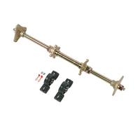 RASTKY Go Kart Rear Axle Metal Fixing Brackets Flange Set - Improved Stability and Performance - DIY Rebuilds for Drift Trikes