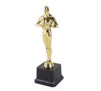 RASTKY Gold Plated Little Golden Man Trophy Competition Souvenir for Awards Ceremony, 24cm Size for Display Window Decoration (A4)