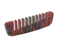 RASTKY Golden Melody Harmonica Comb with Frosted Surface for 270D Musicians 4.1 X 1.2 X 0.2in (Succinite)